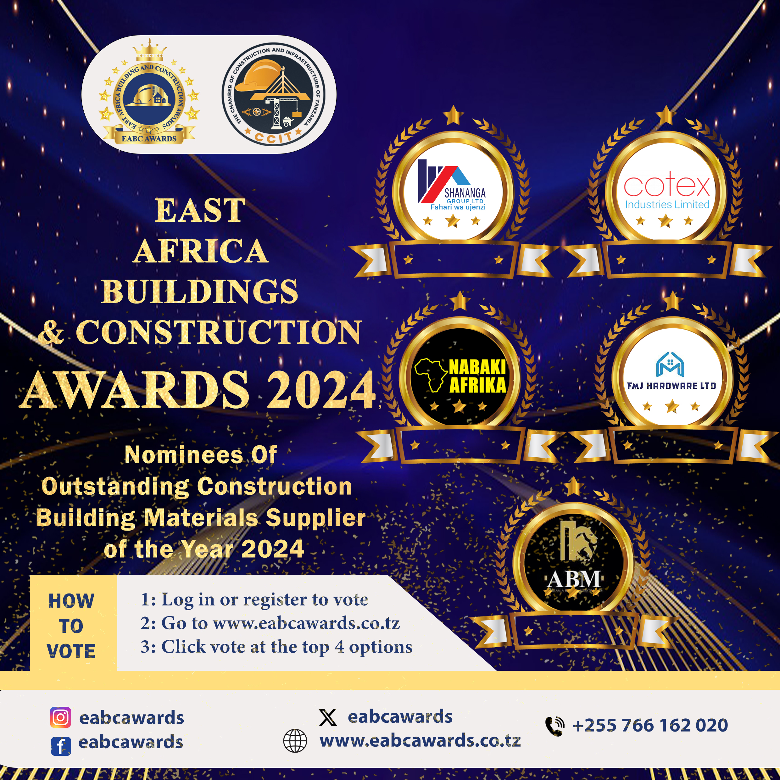 OUTSTANDING CONSTRUCTION MATERIALS SUPPLIER OF THE YEAR 2024