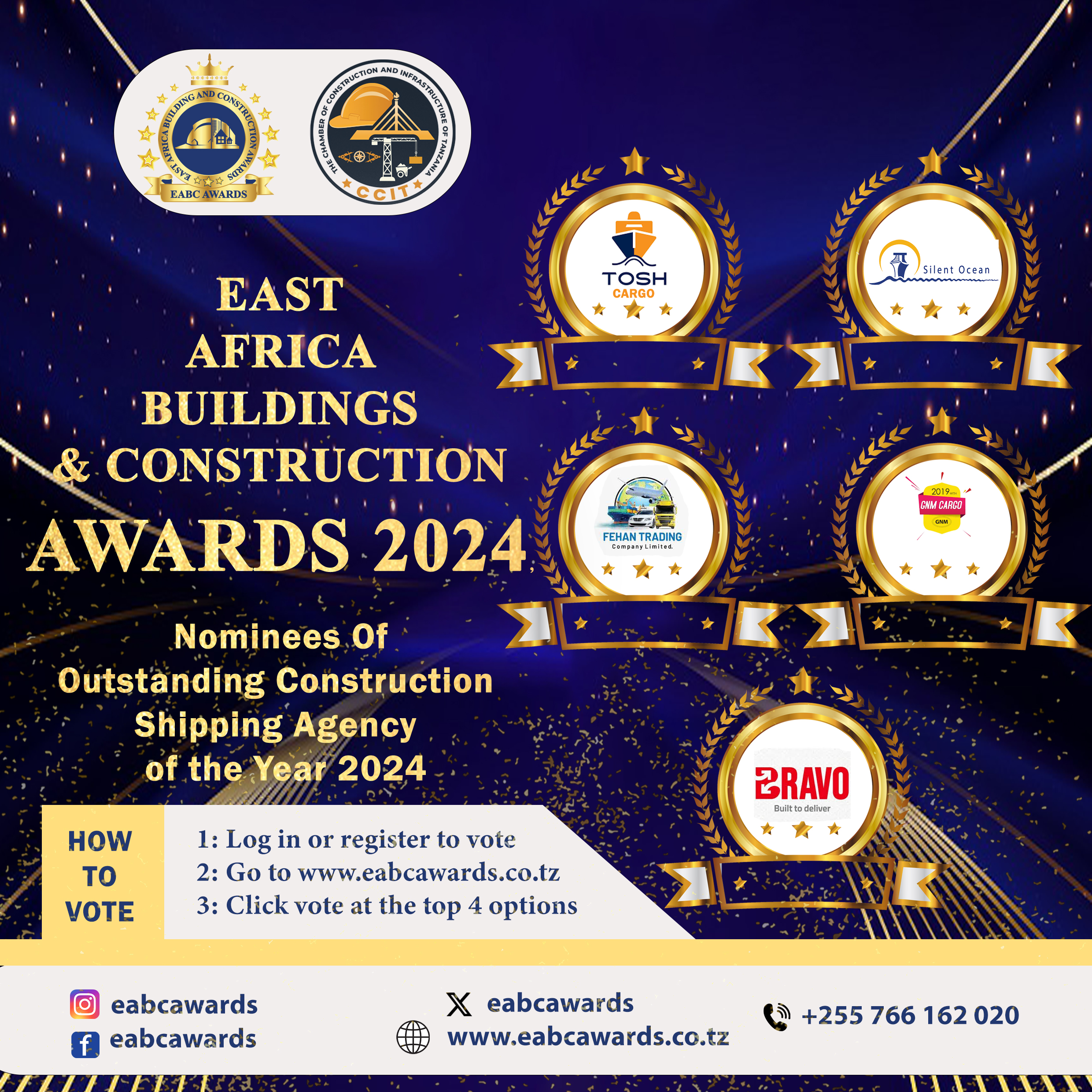 OUTSTANDING CONSTRUCTION SHIPPING AGENCY OF THE YEAR 2024