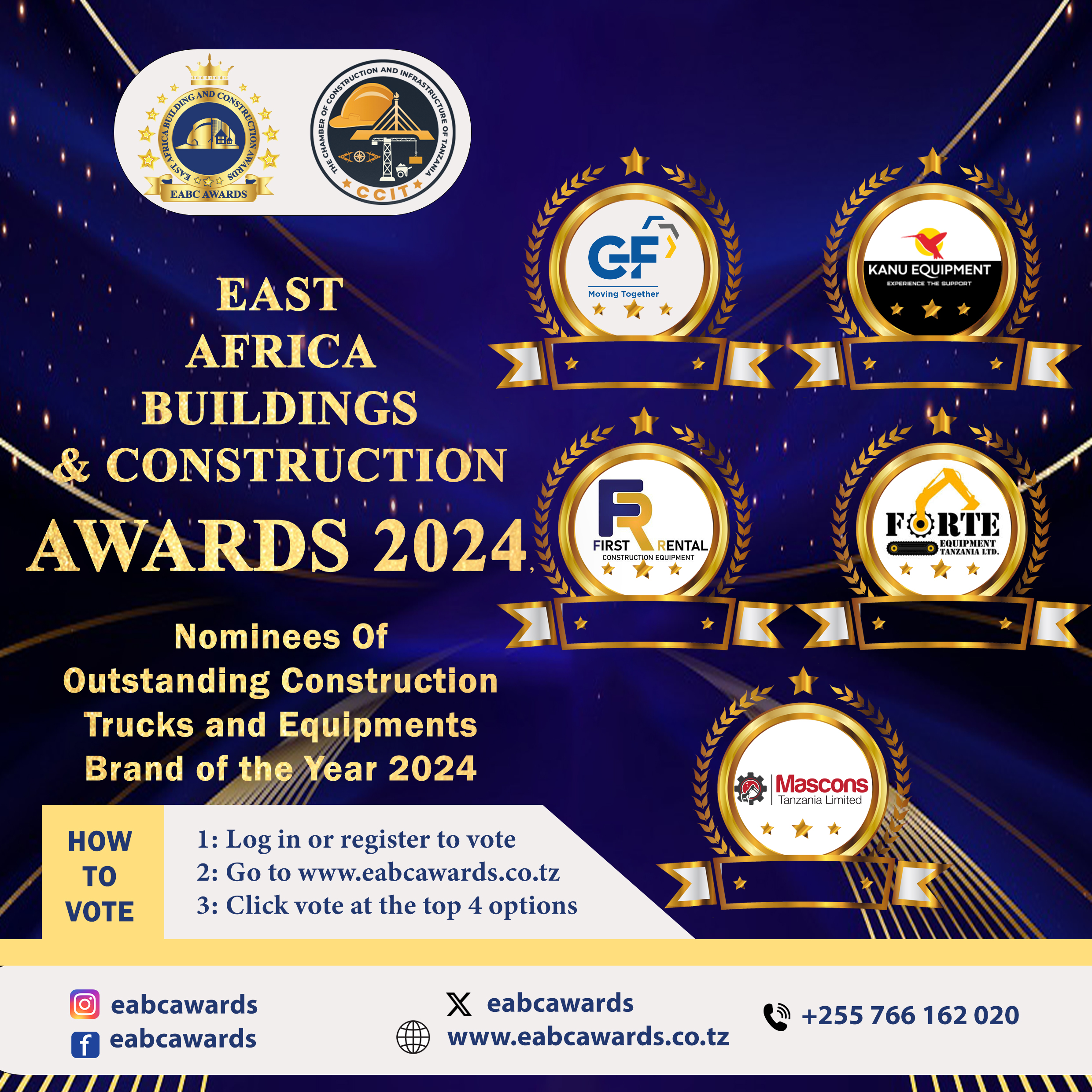 OUTSTANDING CONSTRUCTION TRUCKS AND EQUIPMENTS BRAND OF THE YEAR 2024