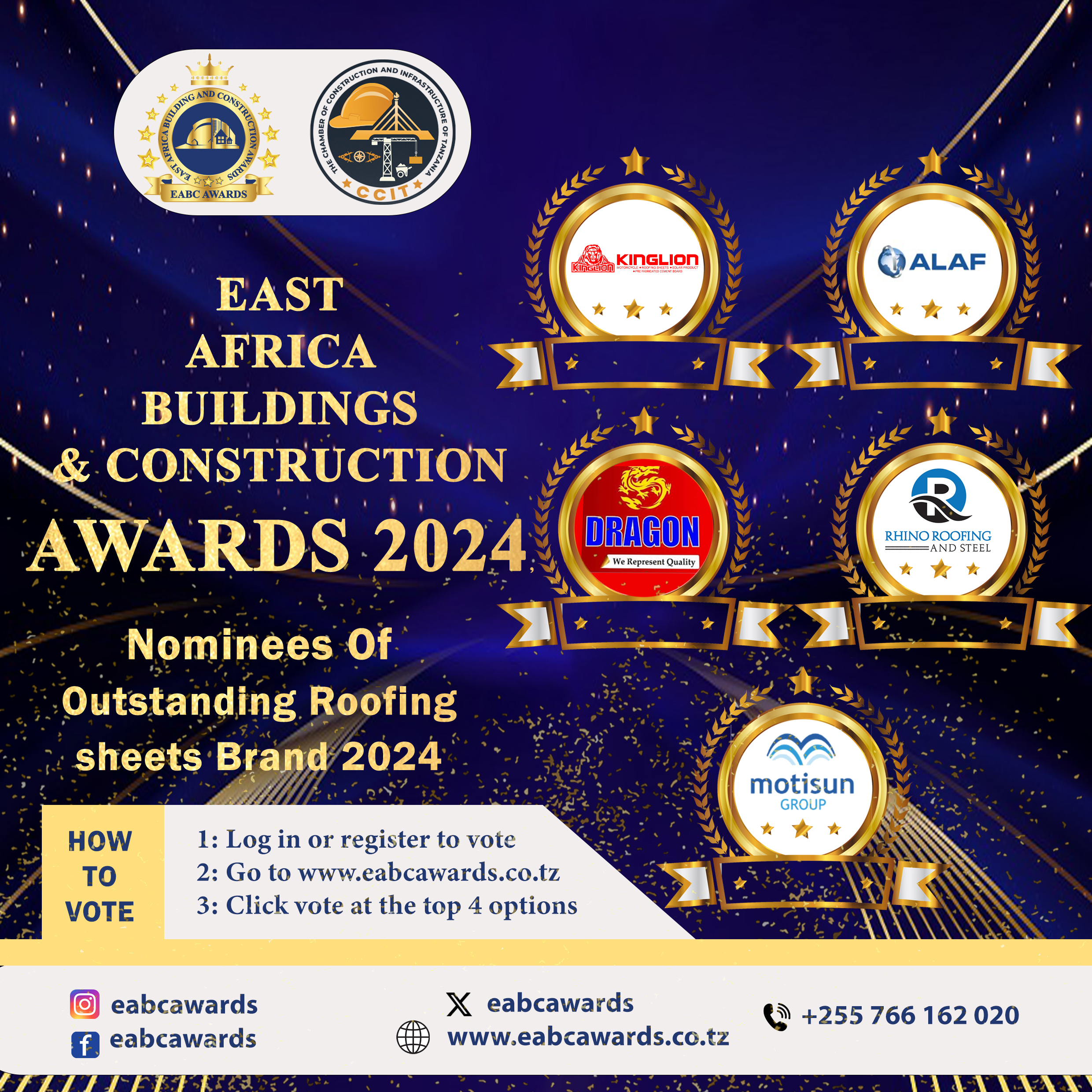 OUTSTANDING ROOFING SHEET BRAND OF THE YEAR 2024